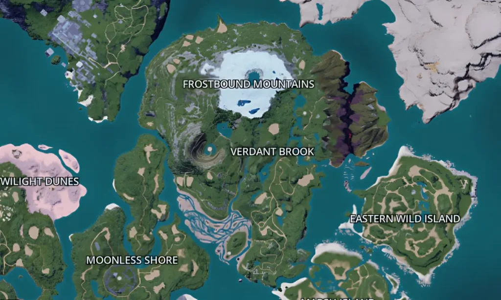 Palworld Mossanda Location