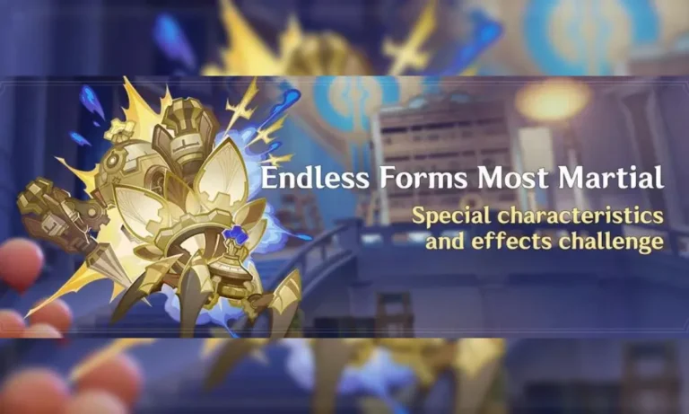 Genshin Impact Endless Forms Most Martial Event