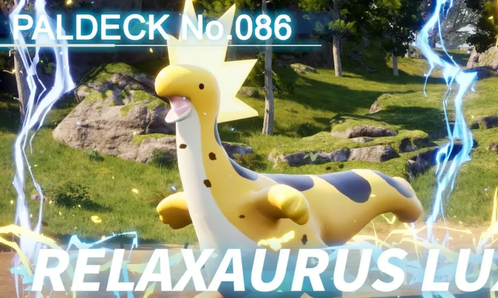 Palworld Relaxaurus Lux