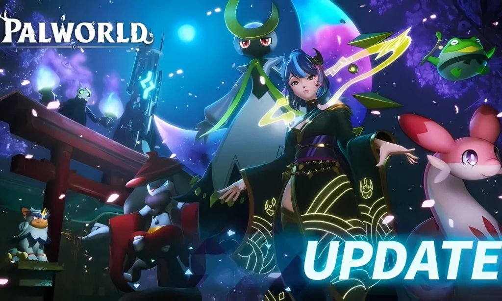 Palworld Sakurajima Update Notice