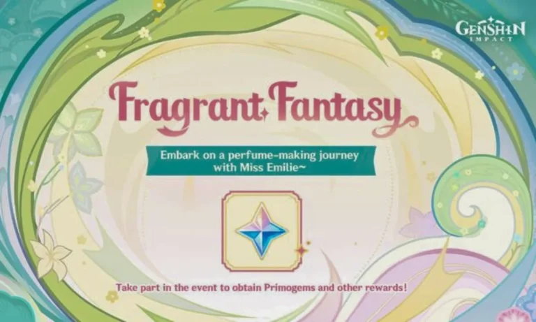 Genshin Impact Fragrant Fantasy Web Event