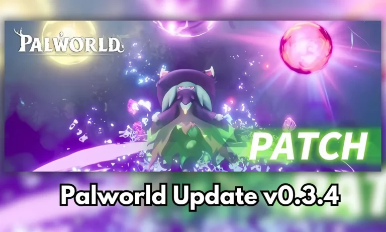 Palworld Update v0.3.4