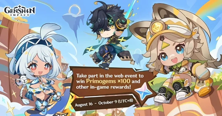 Genshin Impact Blaze to Natlan web event