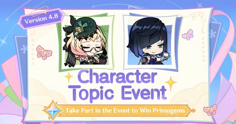Genshin Impact Character Topic Event