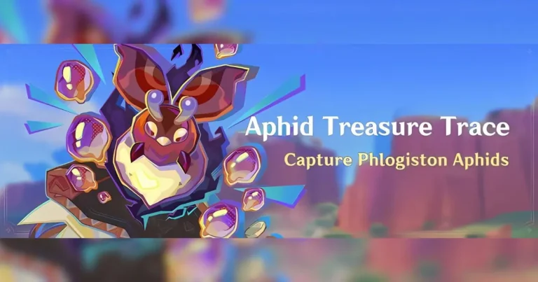 Genshin Impact Aphid Treasure Trace Event