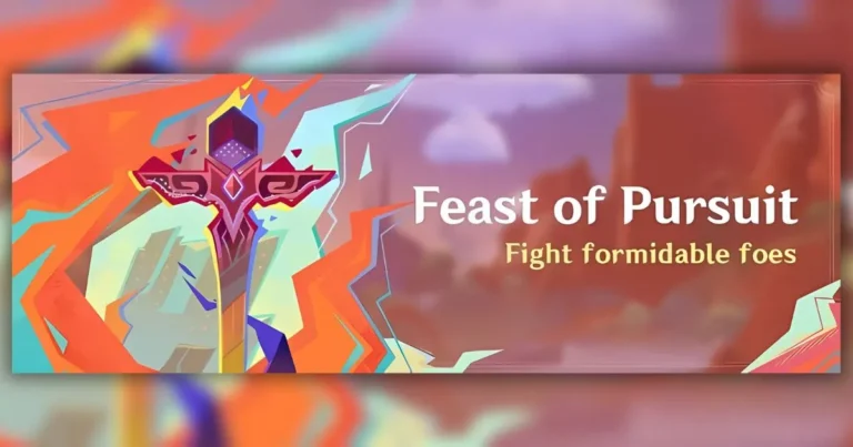 Genshin Impact Feast of Pursuit Event
