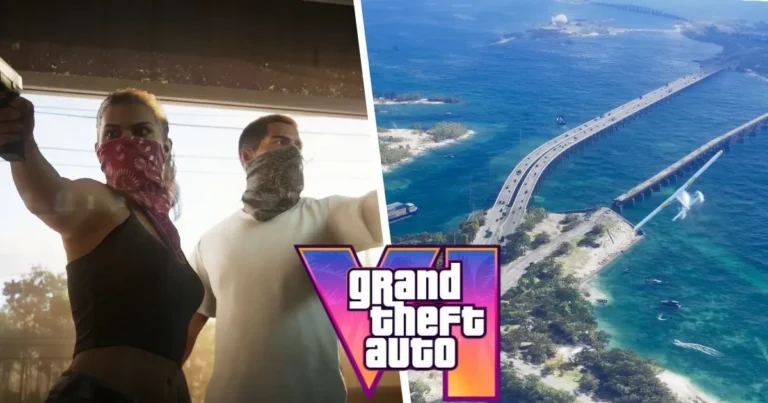 A sneak peek of the massive GTA 6 map, showcasing diverse landscapes and expansive open-world design.