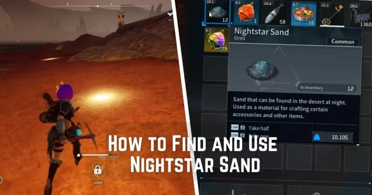 Palworld: How to Find and Use Nightstar Sand