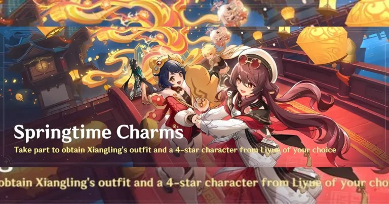 Genshin Impact Springtime Charms Unlock Xiangling’s Outfit and Free 4-Star Liyue Character