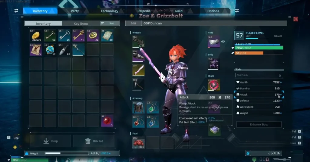 Palworld: How to Unlock and Craft the Meowmere Weapon