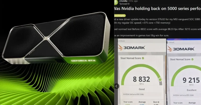 NVIDIA's Game-Changing Driver Update - How 576.02 Boosts RTX 50 Performance by Up to 7%