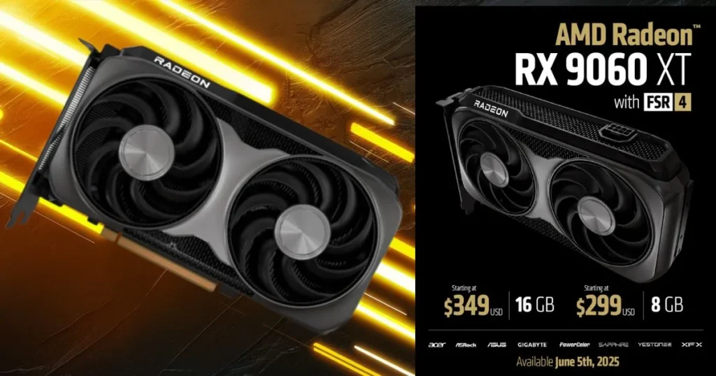 AMD Unveils Radeon RX 9060 XT - $299 8GB and $349 16GB Models to Challenge NVIDIA