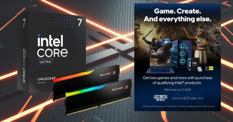 Intel Core Ultra 7 265K $299 CPU Bundle Shakes Up the Market - 20 Cores + 32GB RAM