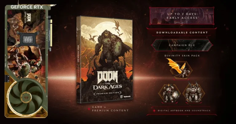NVIDIA Offers Free DOOM - The Dark Ages with RTX 5070 Series GPUs - Here's How to Claim It