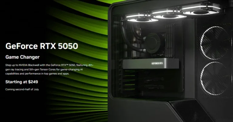 NVIDIA GeForce RTX 5050 8GB Launched - $249 Budget GPU with DLSS 4 & Ray Tracing
