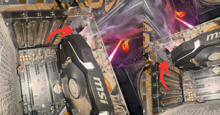 When Your GPU Catches Fire - A PC Builder's Worst Nightmare
