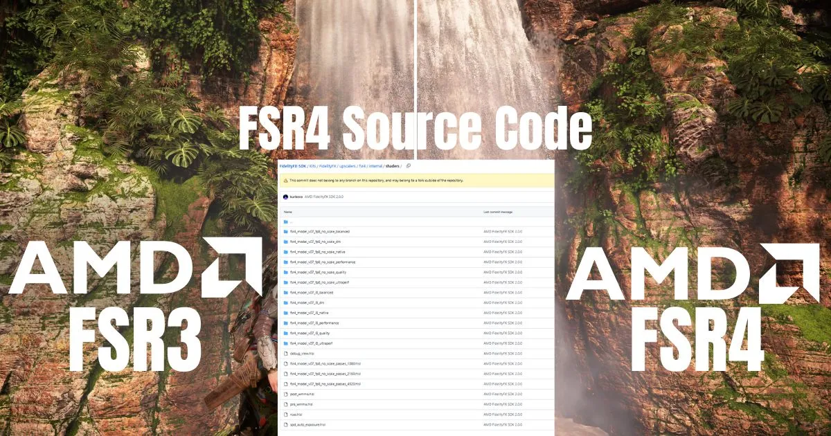 AMD Accidentally Releases FSR4 Source Code – Open-Source Status May Be ...