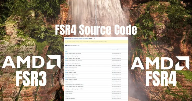 AMD Accidentally Releases FSR4 Source Code – Open-Source Status May Be Irreversible