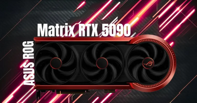 ASUS Unveils ROG Matrix RTX 5090 - 800W Beast With Quad Fans & Liquid Metal