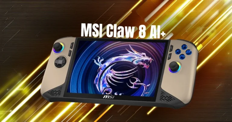 MSI Claw 8 AI+ Gains Up to 30% Performance in Surprise Software Update