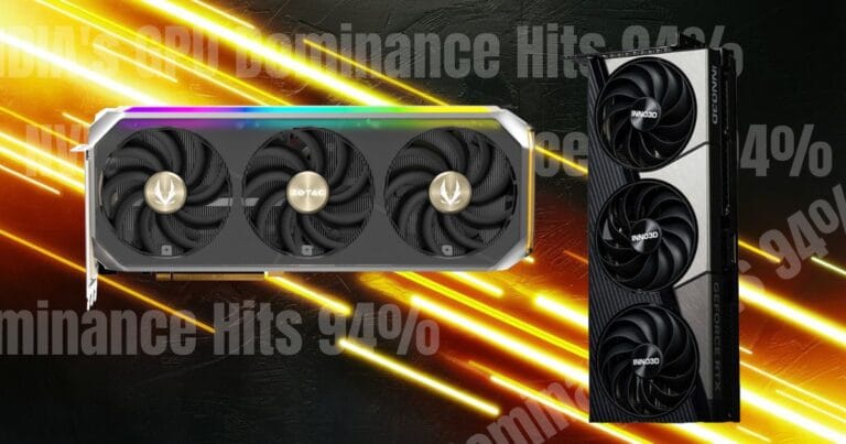 NVIDIA's GPU Dominance Hits 94% Market Share as Blackwell Series Fuels Unprecedented Growth