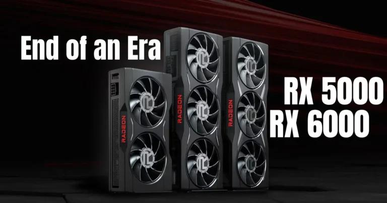 AMD Officially Moves Popular RX 6000 and RX 5000 GPUs to "Maintenance Mode"