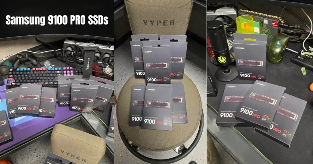 Amazon Shipping Error Delivers $6,000 Worth of Samsung 9100 PRO SSDs in Surprise Windfall