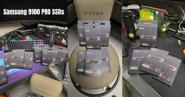 Amazon Shipping Error Delivers $6,000 Worth of Samsung 9100 PRO SSDs in Surprise Windfall