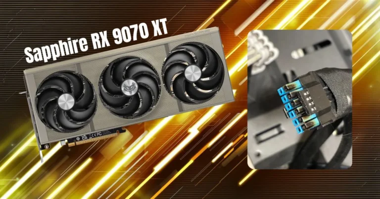 Fifth Reported Case of Sapphire RX 9070 XT GPU Burned Power Connector