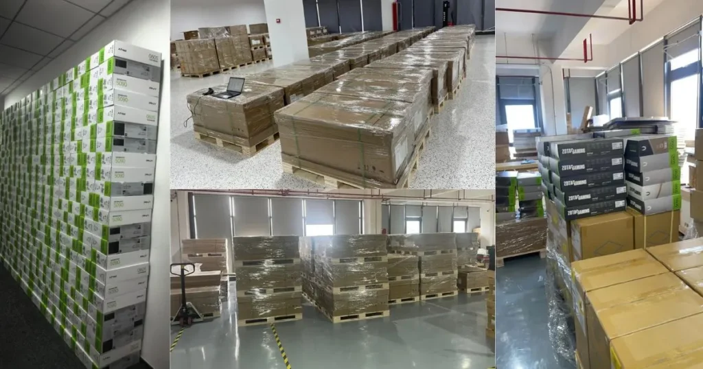 Photos Appear to Show Mass Smuggling of Banned NVIDIA RTX 5090 GPUs into China