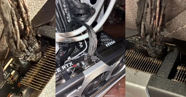 RTX 5090 Power Cable Reportedly Catches Fire in Latest High-Profile Failure