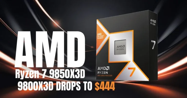 AMD's New Ryzen 7 9850X3D Arrives at $499, Pushes Older Model to a More Attractive Price