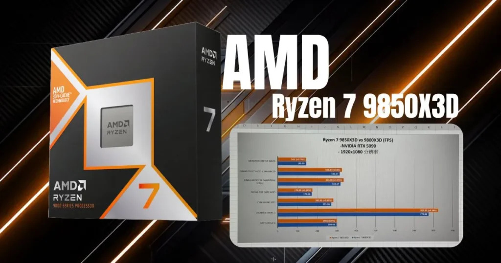 Leaked Tests - Ryzen 7 9850X3D Shows Small Performance Uplift Over Predecessor