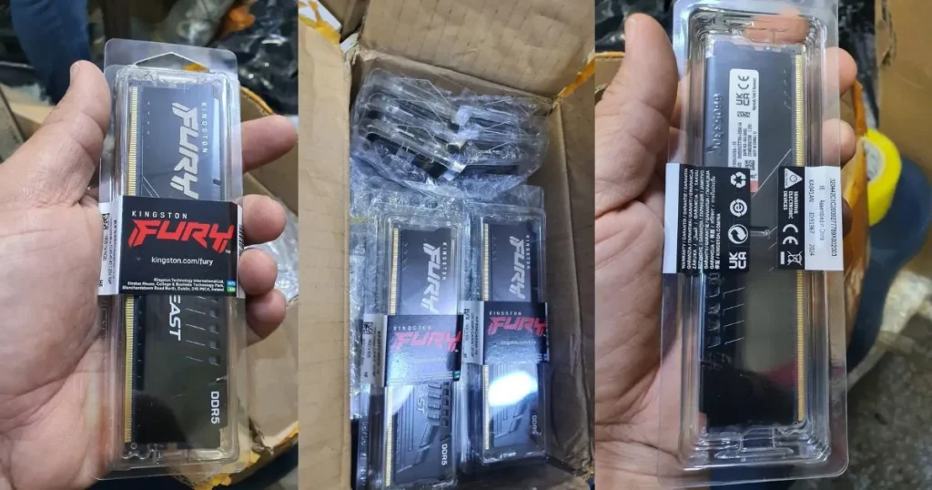 Amazon Return Pallets Deliver Digital Gold: Buyer Finds 40 Sticks of DDR5 RAM in $100 Box