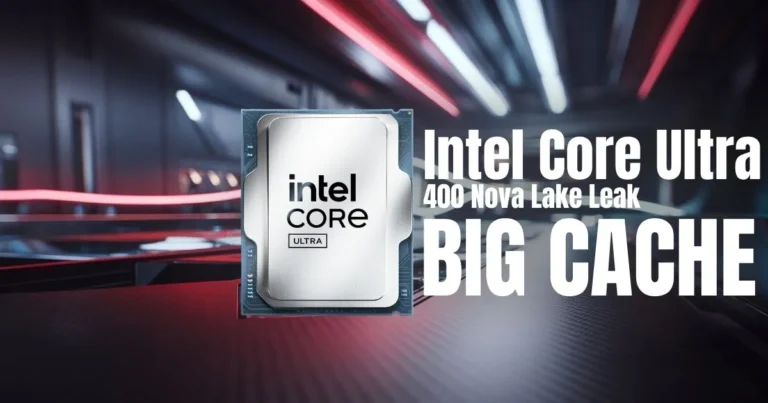 Intel’s Core Ultra 400 Nova Lake Leak Reveals Massive 150mm² CPU Tile to Battle AMD’s 3D V-Cache