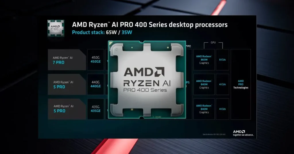 AMD Launches Ryzen AI 400 Desktop APUs, But iGPU Tops Out at Radeon 860M