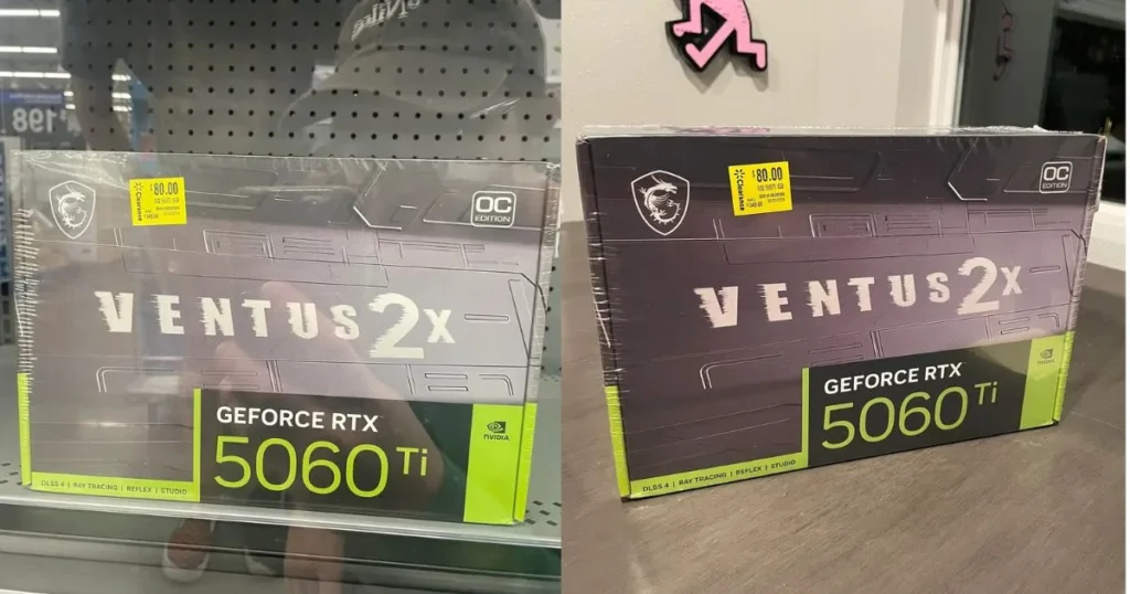 Gamer Hits Jackpot: RTX 5060 Ti Found at Walmart for Just $80