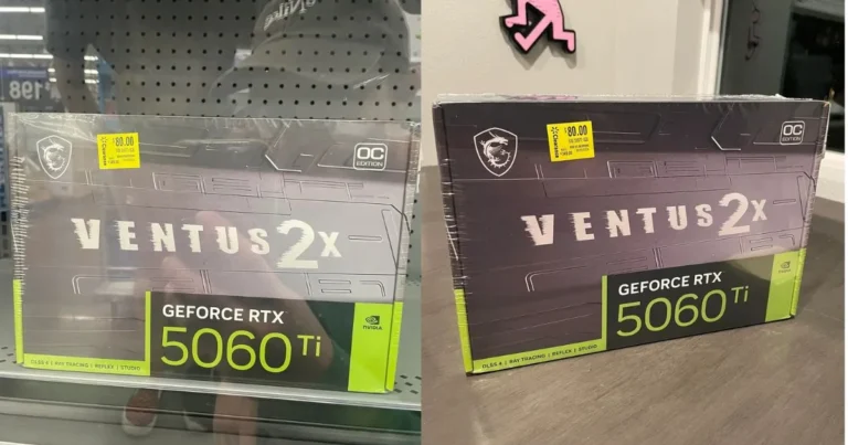 Gamer Hits Jackpot: RTX 5060 Ti Found at Walmart for Just $80