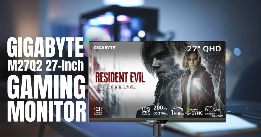 GIGABYTE M27Q2 27-Inch Gaming Monitor Drops to $179, Delivering 210Hz for Under $200
