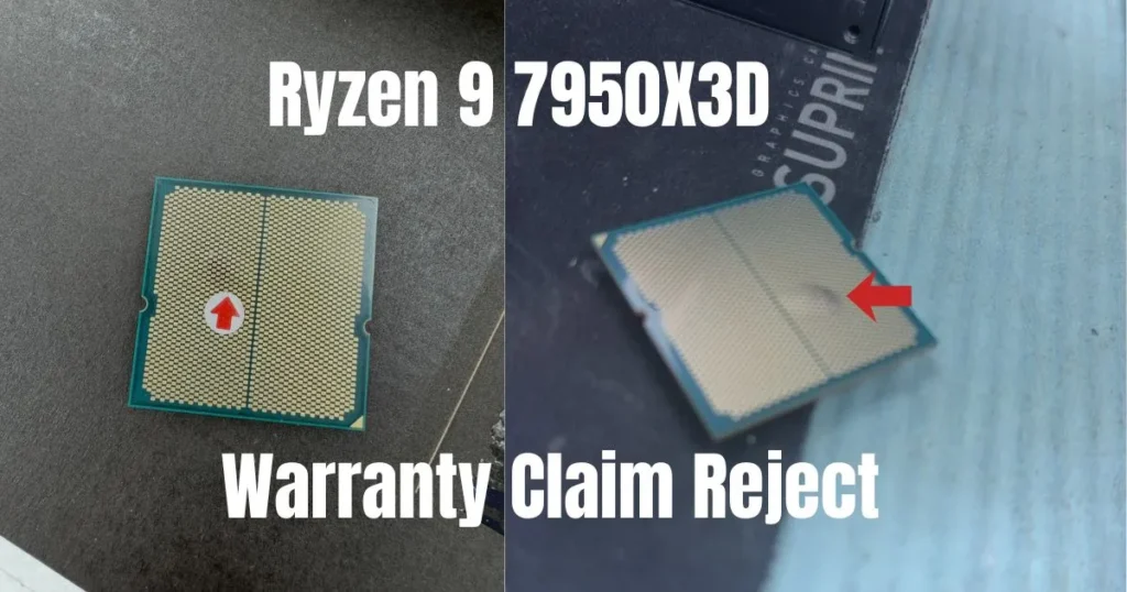 AMD Rejects Ryzen 9 7950X3D Warranty Claim After CPU Swelling—Owner Says No Overclocking