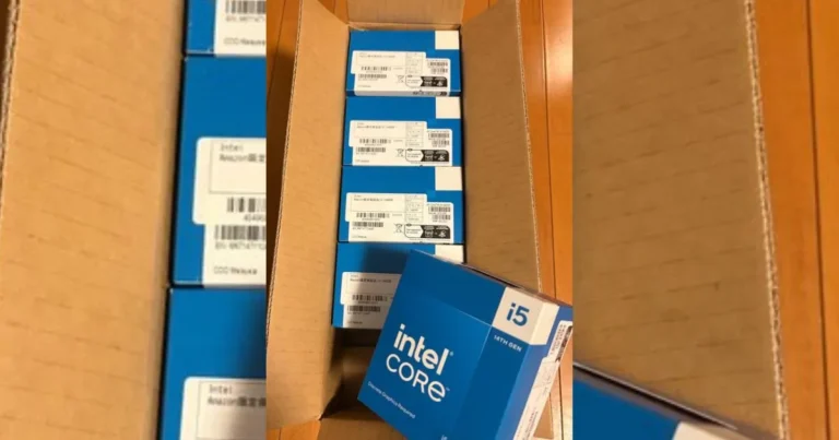 Japanese Amazon Buyer Orders One Core i5-14400, Receives Five—and Returns the Extras