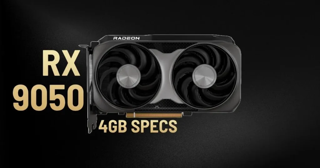 AMD Confirms Radeon RX 9050 4GB Specs: 64-bit and 16MB Infinity Cache