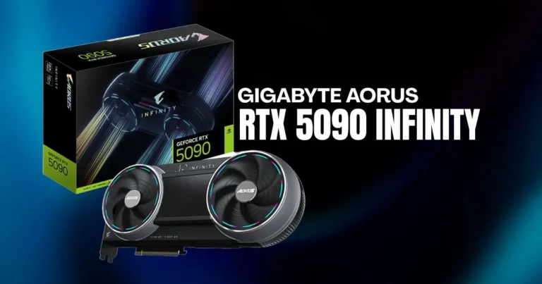 GIGABYTE AORUS RTX 5090 INFINITY Lands in Europe for an Absurd €6,194
