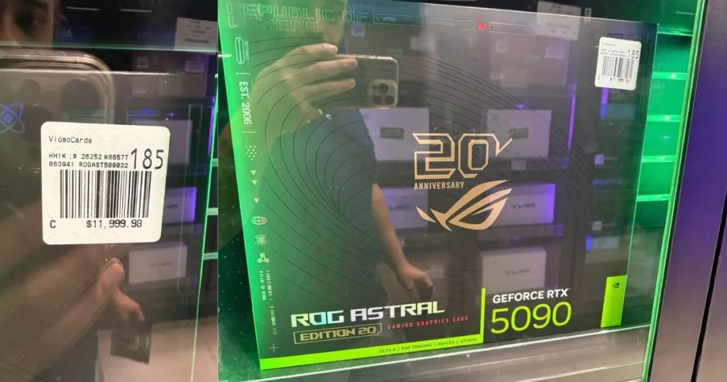 ASUS RTX 5090 Edition 20 Costs $11,999 at Micro Center—More Than the Full ROG Bundle